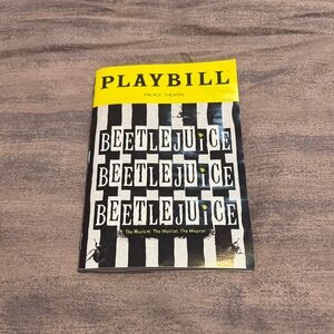 Beetlejuice Playbill